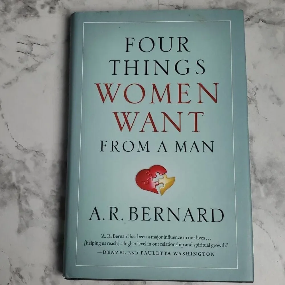SIGNED by Author Four Things A Woman Wants from a Man Book Signed by author By
